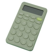 JANGSLNG Student Calculator 8 Digits Professional Candy Color Small Portable Battery Operated LCD Display Student Calculator Office Supplies