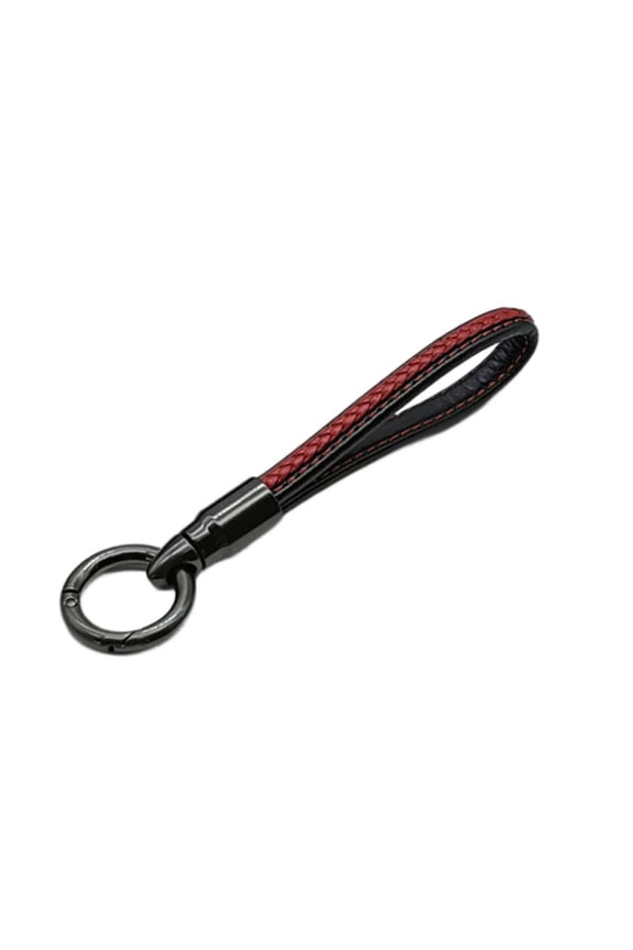 Wristlet Car Key Chain Luxury Faux Leather Men Women Unisex Portable Anti-lost Accessories Wrist Lanyard Strap Car Key Ring Daily Use