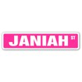 thumbnail image 1 of JANIAH Street Sign Childrens Name Room Sign | Indoor/Outdoor |  18" Wide, 1 of 5