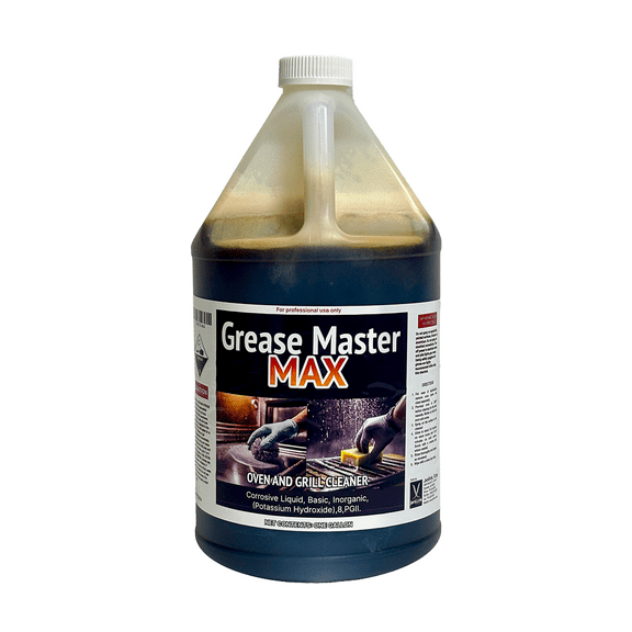 JANILINK Grease Master MAX Professional Oven and Grill Cleaner, Degreaser 1 GAL