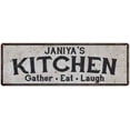 thumbnail image 1 of JANIYA's Kitchen Rustic Chic Decor Gift 6x18 Sign 106180051638, 1 of 1