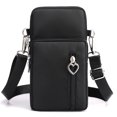 thumbnail image 1 of JANKS Women Small Crossbody Bags Nylon Over Shoulder Purses Zipper Closure Travel Purse Roomy Design for Phone and Essentials with Adjustable Strap, 1 of 8