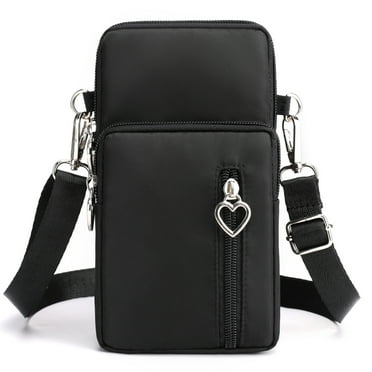JANKS Women Small Crossbody Bags Nylon Over Shoulder Purses Zipper Closure Travel Purse Roomy Design for Phone and Essentials with Adjustable Strap