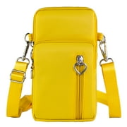 Women Small Crossbody Bags Nylon Over Shoulder Purses Zipper Closure Travel Purse Roomy Design for Phone and Essentials with Adjustable Strap