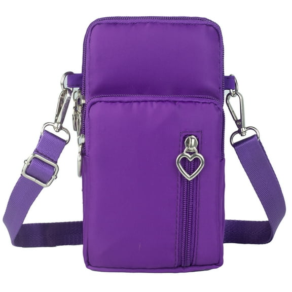 JANKS Women Small Crossbody Bags Nylon Over Shoulder Purses Zipper Closure Travel Purse Roomy Design for Phone and Essentials with Adjustable Strap