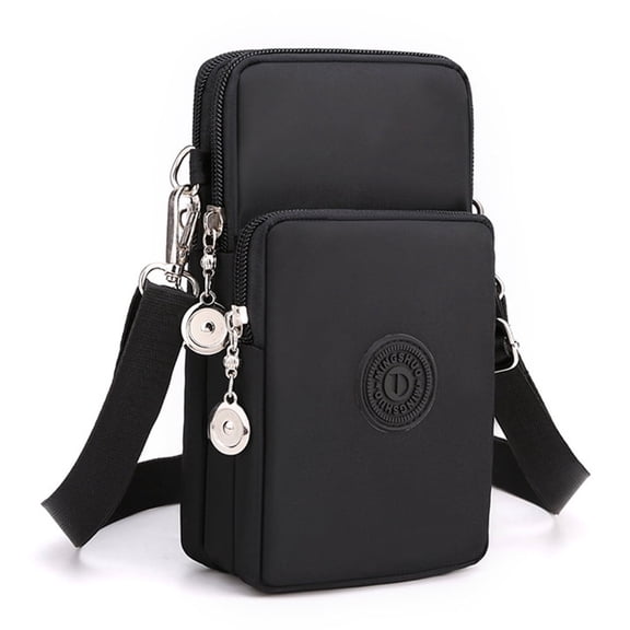 JANKS Women Small Crossbody Bags Nylon Over Shoulder Purses Zipper Closure Travel Purse Roomy Design for Phone and Essentials with Adjustable Strap