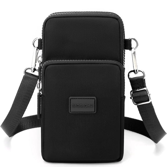 JANKS Women Small Crossbody Bags Nylon Over Shoulder Purses Zipper Closure Travel Purse Roomy Design for Phone and Essentials with Adjustable Strap