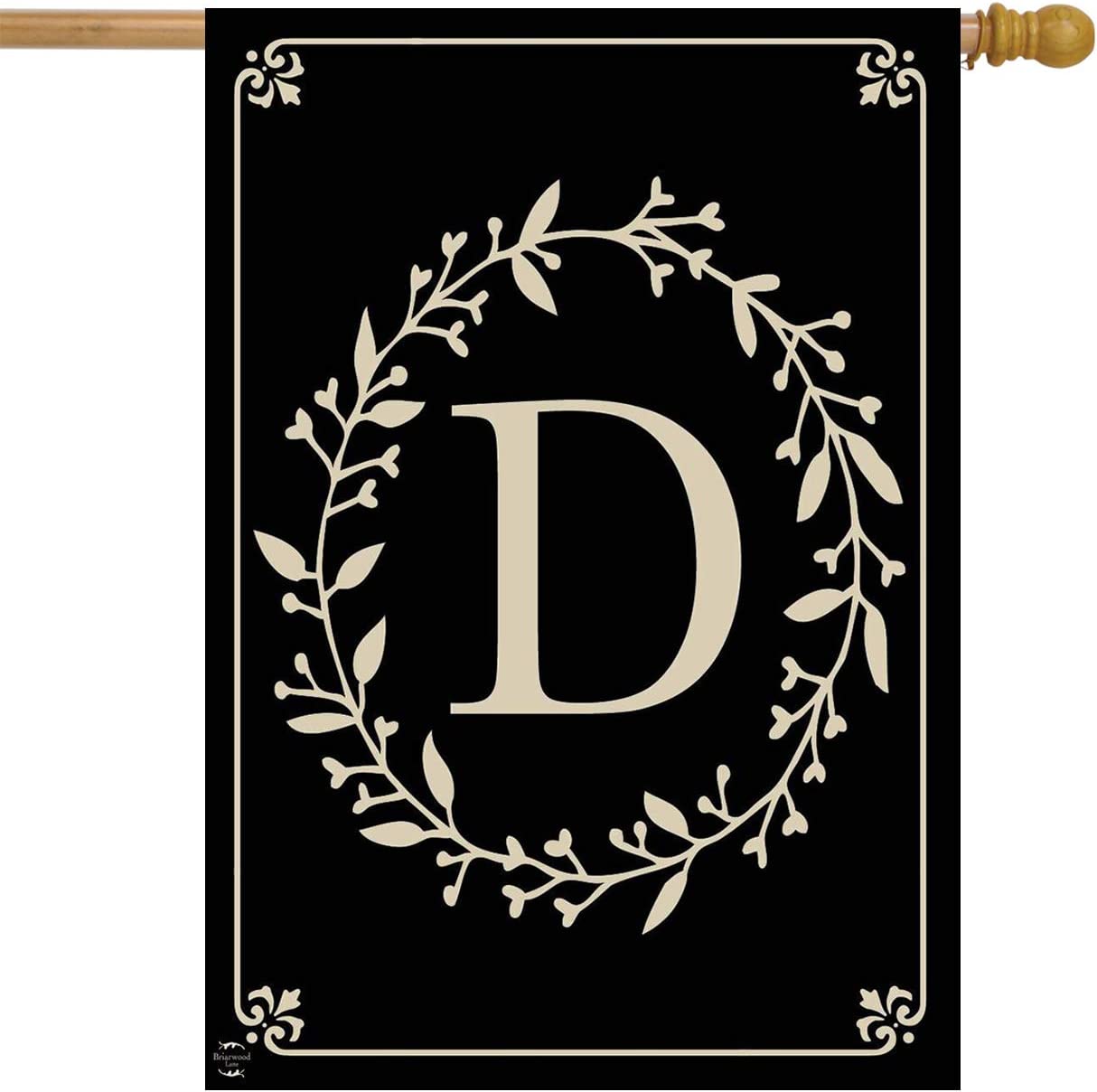 JANS.NO1 Classic Monogram Letter C Double-Sided Everyday Double Sided ...