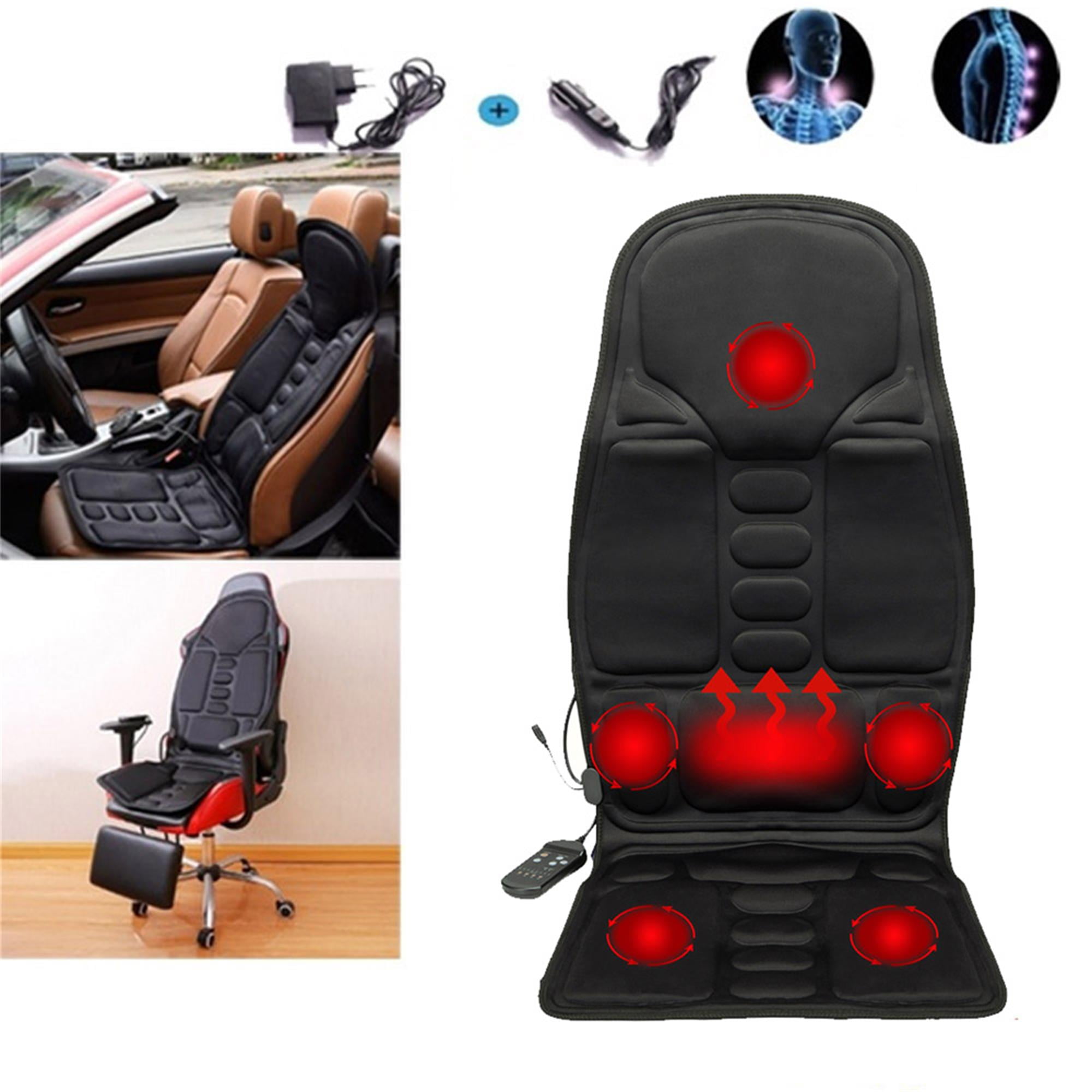 Multifunctional Car Chair Body Massage Heat Seat Cover Cushion