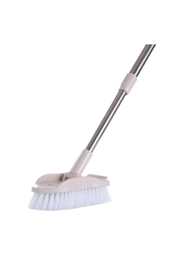 Floor Scrub Brush Adjustable Long Handle Scrubber Cleaning Tile Bathroom Bathtub