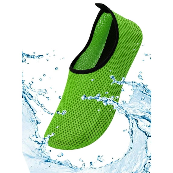 JANSION Womens Water Shoes Barefoot Soft Quick Drying Aqua Sock Athletic Sports Shoes for Outdoor Beach Swim Boating Hiking Pool