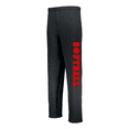 thumbnail image 1 of JANT girl Black Softball Sweatpants (Youth Small 6/8, Red), 1 of 1