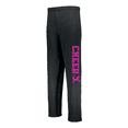 thumbnail image 1 of JANT girl Black Youth Cheerleading Sweatpants (Youth Large 14/16, Neon Pink), 1 of 1