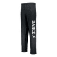 thumbnail image 1 of JANT girl Black Youth Dance Sweatpants (Youth Small 6/8, White), 1 of 1
