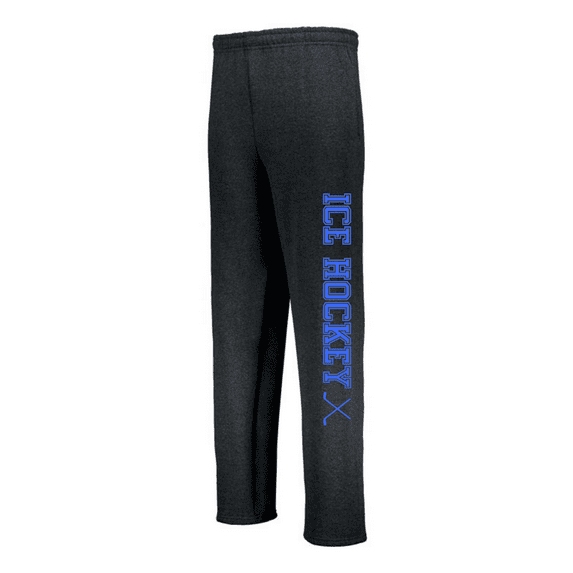 JANT girl Black Youth Ice Hockey Sweatpants (Youth Small 6/8, Royal Blue)