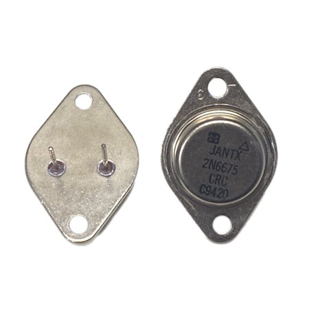 JANTX2N6675 Transistor GP BJT NPN 400V 15A 2-Pin TO-3