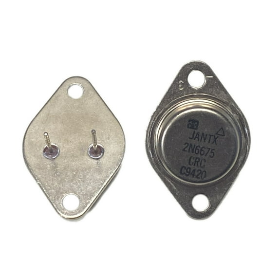 JANTX2N6675 Transistor GP BJT NPN 400V 15A 2-Pin TO-3