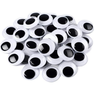Bastex 3 inch Giant Googly Wiggle Eyes - 4 Pack. Includes Self Adhesive on  Backs. Big Wiggly Eyes for Decorations, Arts & Crafts