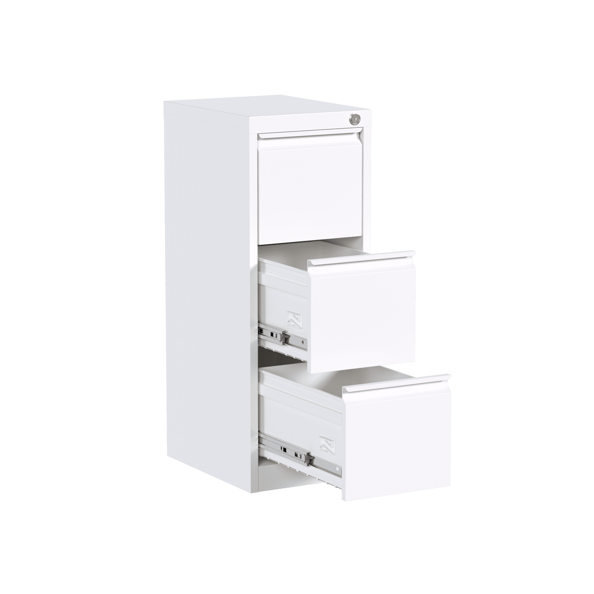 JAORD Metal Office Organizer, Designs 3Drawer Vertical File Assemble Required Office