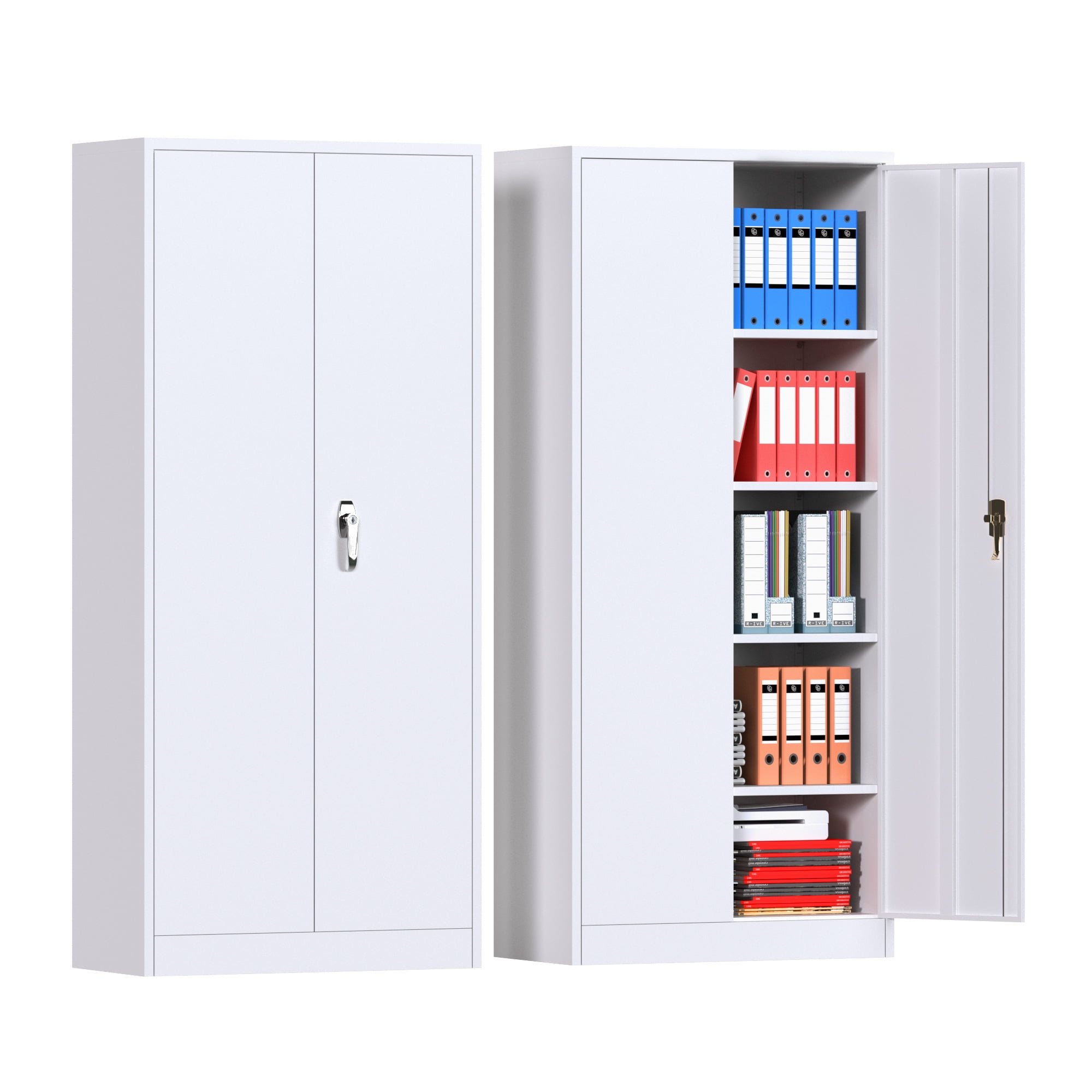 JAORD White Garage Storage Storage 71" H x 31.5