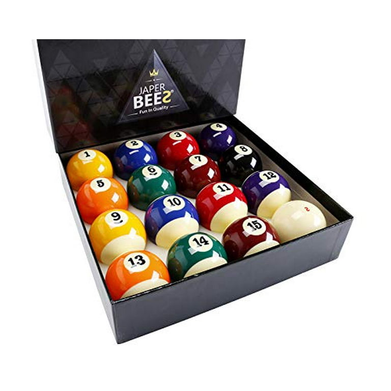 JAPER BEES Pool Balls Set Super Pro Table Billiard Balls
