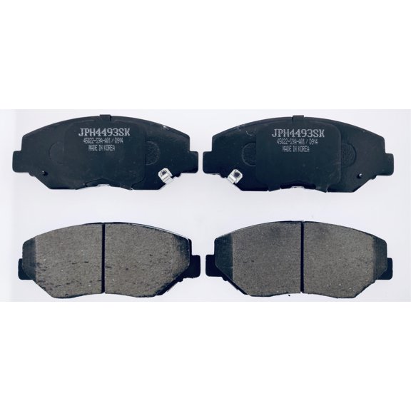 JAPOHAN Brake Pads For 2001-2007 Honda CR-V CR-Z ELEMENT 2.4L 2.0L 2.2L JPH-4493SK Disc Brake Pads Front Set of 4pcs. Made in Korea