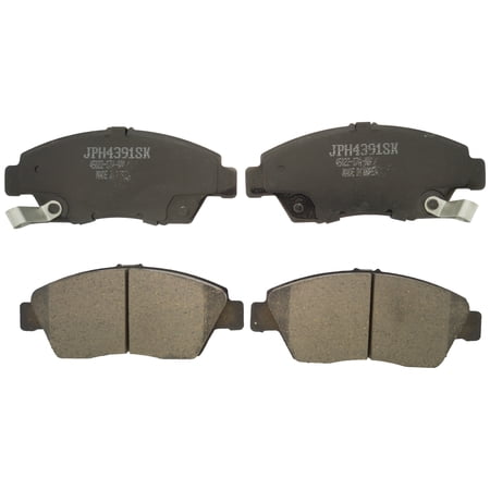 JAPOHAN Brake Pads For 2005-2010 Honda/Acura 3.5L MATA-TA880-4391SK Disc Brake Pads Front Set of 4pcs