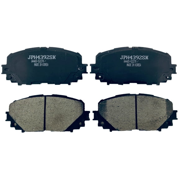 JAPOHAN Brake Pads For 2007-2011 Toyota Vitz 1.0L 1.3L 1.8L JPH-4392SK Disc Brake Pads Front Set of 4pcs. Made in Korea
