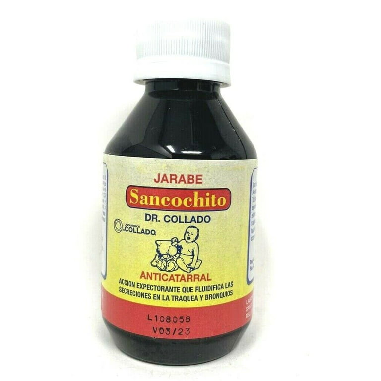 Jarabe Sancochito Dr. Collado Anticatarral Expectorante 4 fl oz