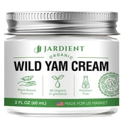 JARDIENT Non-Greasy Nourishing Wild Yam Cream for Wrinkles, Unscented, 2 oz