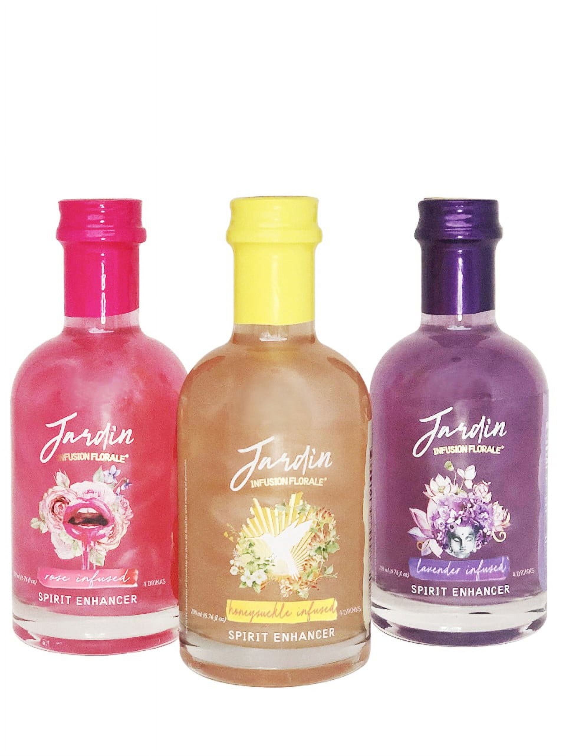 JARDIN PREMIUM 3 Pack Sugar Free Cocktail Mixers Aromatic Spirit