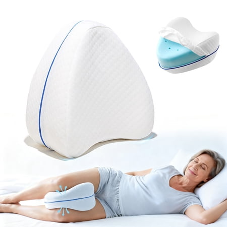 JARENGO Legacy Leg & Knee Foam Support Pillow Soothing Comfort from pain for Sciatica, Back, Hips, Knees, Joints