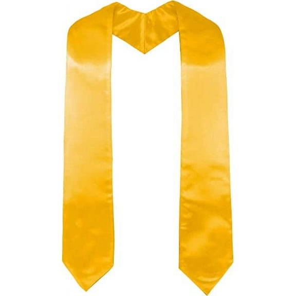 JARENGO Unisex Adult Plain Graduation Stole Sash 60"