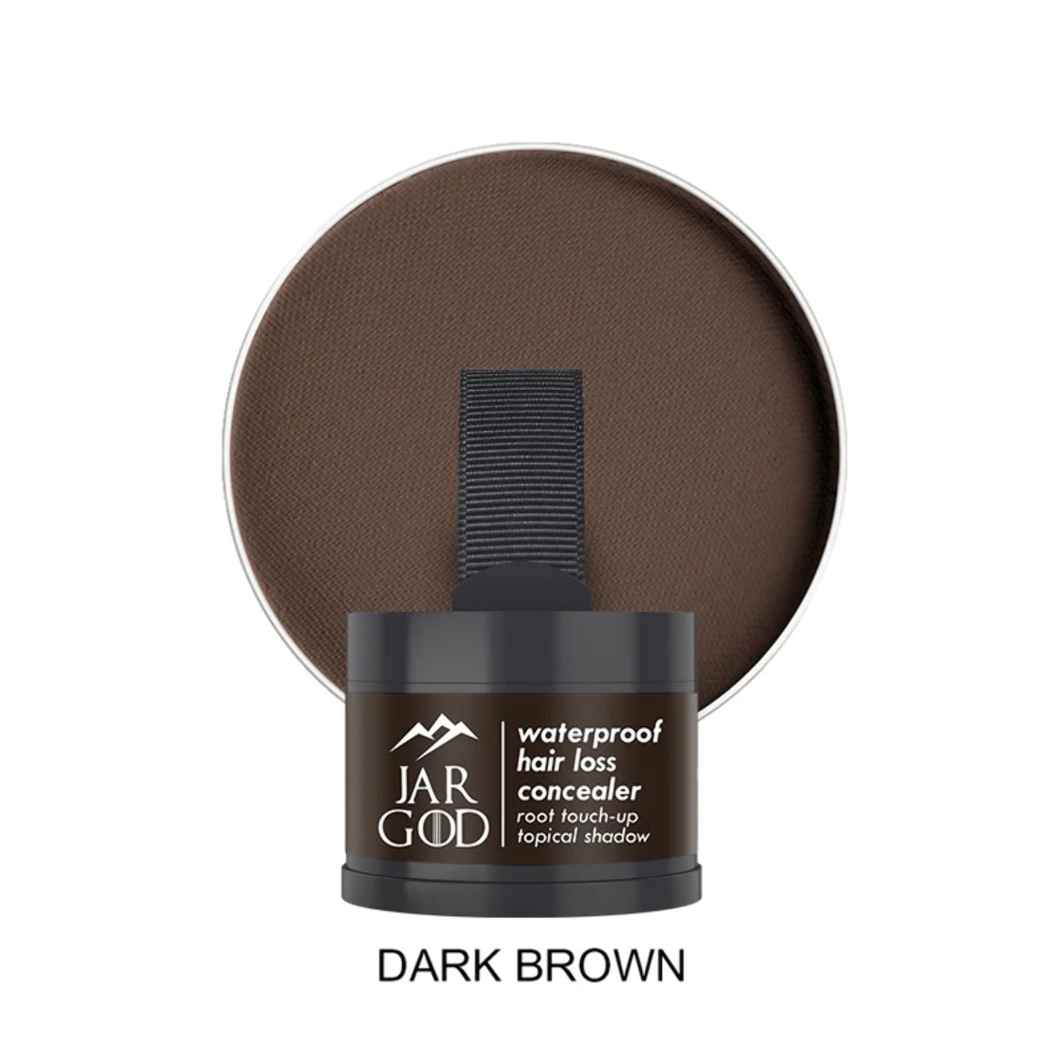 JARGOD Hair Fiber Hairline Powder Root Concealer Root Touch Up Hair Loss Concealer to Cover Up