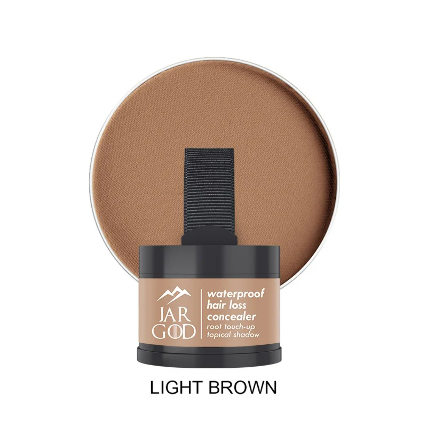 JARGOD Hair Fiber Hairline Powder Root Concealer Root Touch Up Hair Loss Concealer to Cover Up