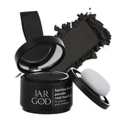 Black Hairline Powder Root Touch-Up Temporary Concealing Powder for Women & Men, Instant Gray Coveragey, 4g Jargod