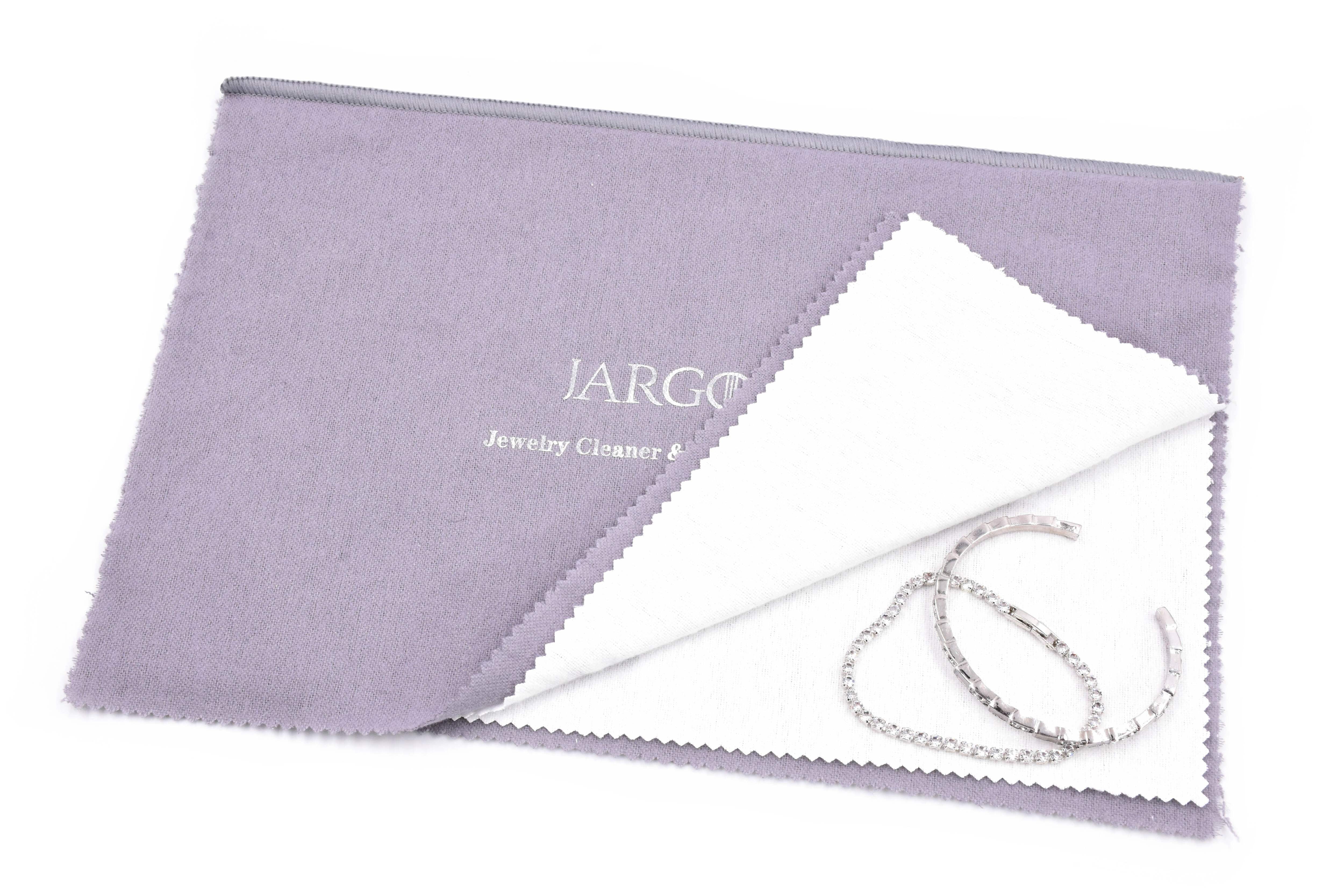 JARGOD Silver Polishing Cloth Jewelry Cleaning Cloth Silver Cleaning Cloth Made with Cotton 11" X 14" inches for Cleaning Gold, Silver and Platinum Jewelry