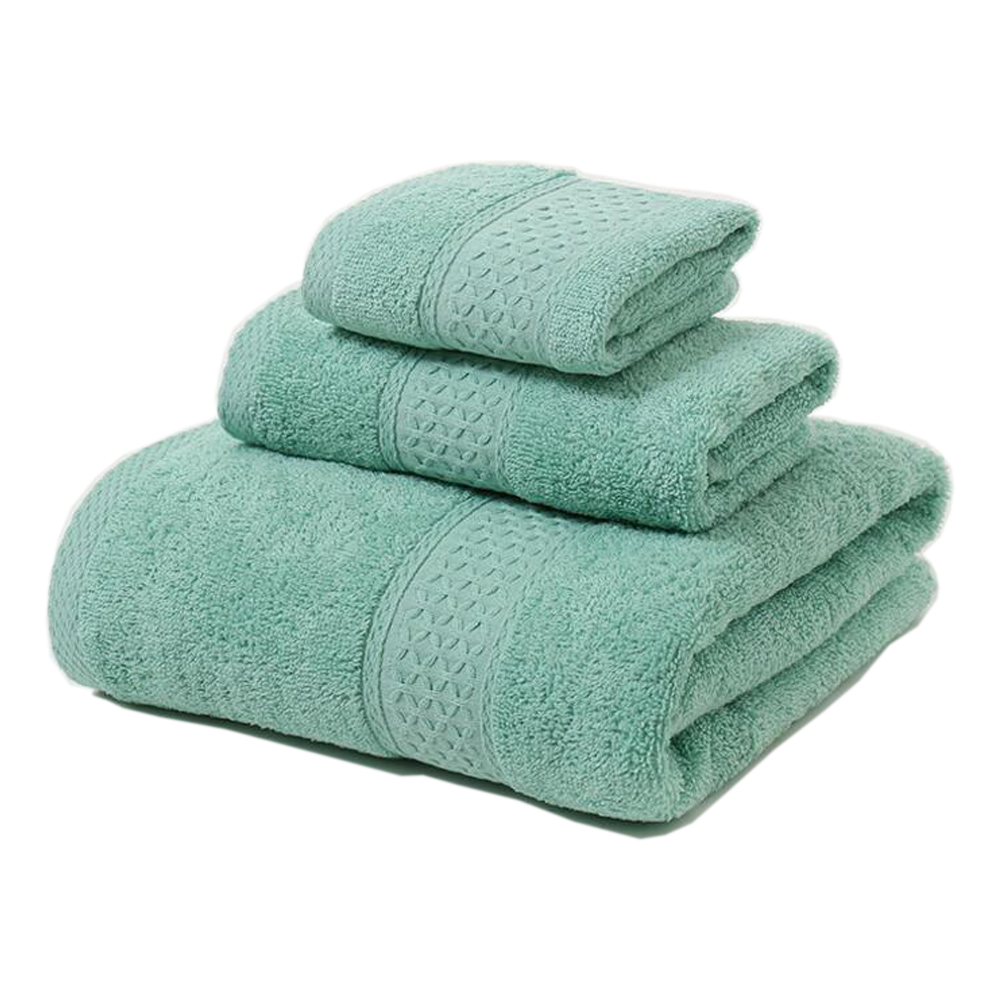 JARITTO Bathroom Towels Bale Set 3Pieces 100 Cotton Bathroom Linen