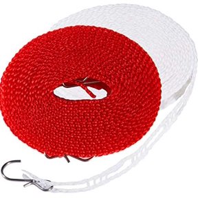 JARTC Clothesline 5m 1.64ft Length 2 Pack Clothes Drying Rope