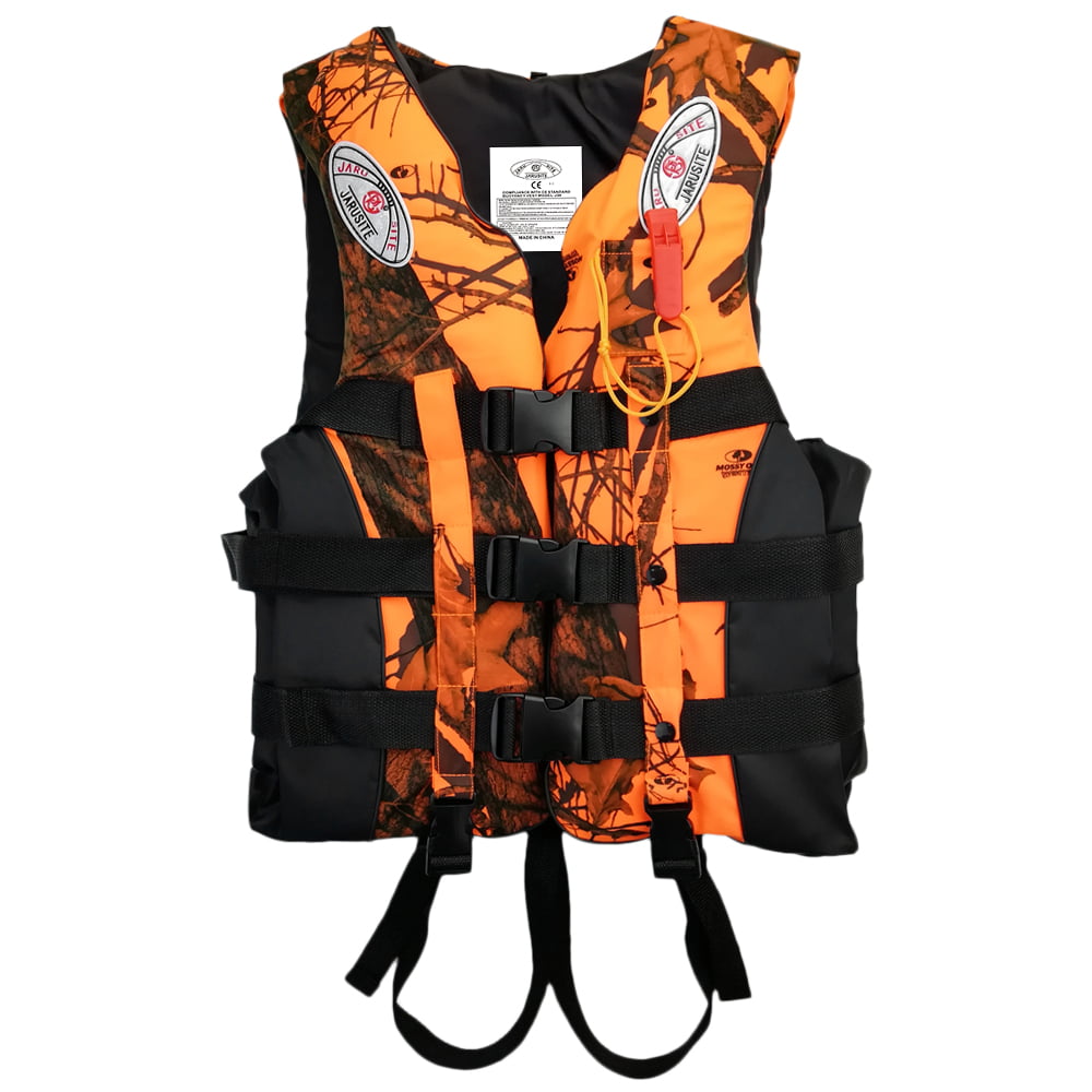 JARUSITE Water Sports Floatation Vest for Adults and Children - Fishing  Life Jacket Waistcoat with Enhanced Safety Features 