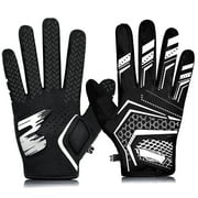 JASCOPRO Baseball Batting Gloves, Tball & Softball Batting Gloves for Youth L Size, 1 Pair, Black