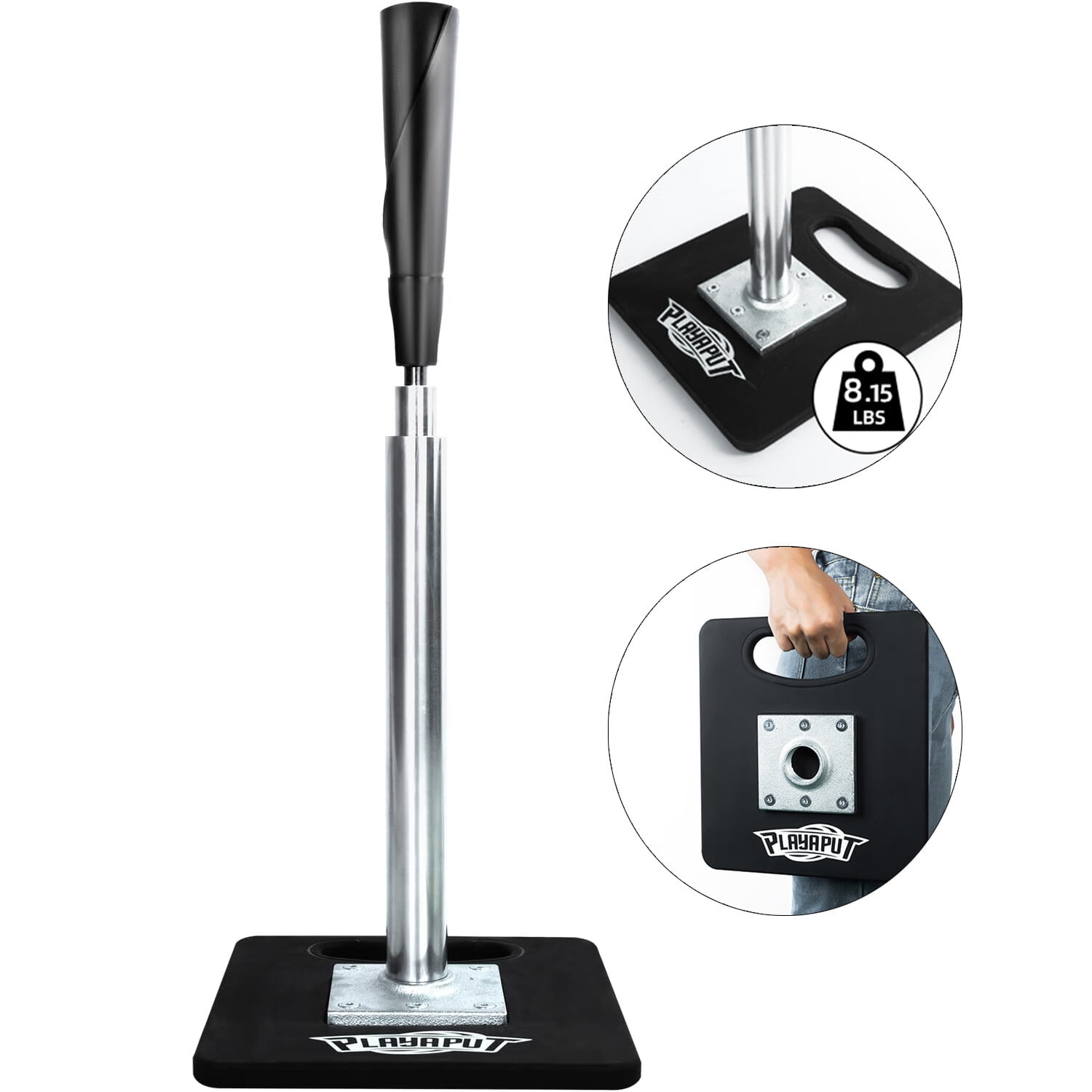 JASCOPRO Baseball Batting Tee, Portable Softball Tee & Baseball Tee for