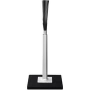 CureCalor Metal Baseball Batting Tee, 24-46" Adjustable Height, Handrolled Flexible Rubber Top