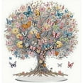 thumbnail image 1 of JASGARDE DIY 5D Diamond Painting Kits, Desktop Ornament Special Shaped Rhinestone Desk Placement Ornament, Home Stand Up Gem Painting Craft Kit, Gift, Double Sided, Tree of Life, 1 of 5