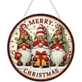 thumbnail image 1 of JASGARDE Diamond Art Hanging Kit for Adult, Special Shaped Rhinestone, DIY Acrylic Diamond Art Painting Window Pendants, Home Garden Wall Hanging Kits Hanging Ornament, Double Sided, Christmas Gnome, 1 of 7