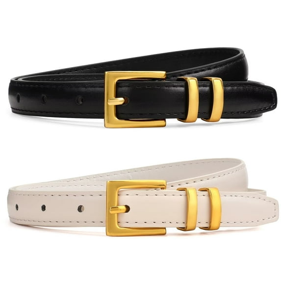 JASGOOD Belts for Women Leather Belt Ladies Belts for Jeans Dress Pants