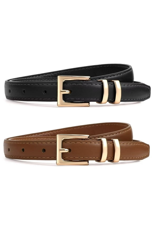 Belts for Women Leather Belt Ladies Belts for Jeans Dress Pants