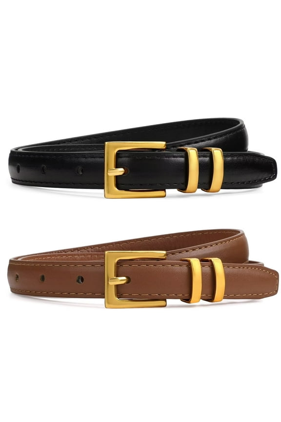 Belts for Women Leather Belt Ladies Belts for Jeans Dress Pants