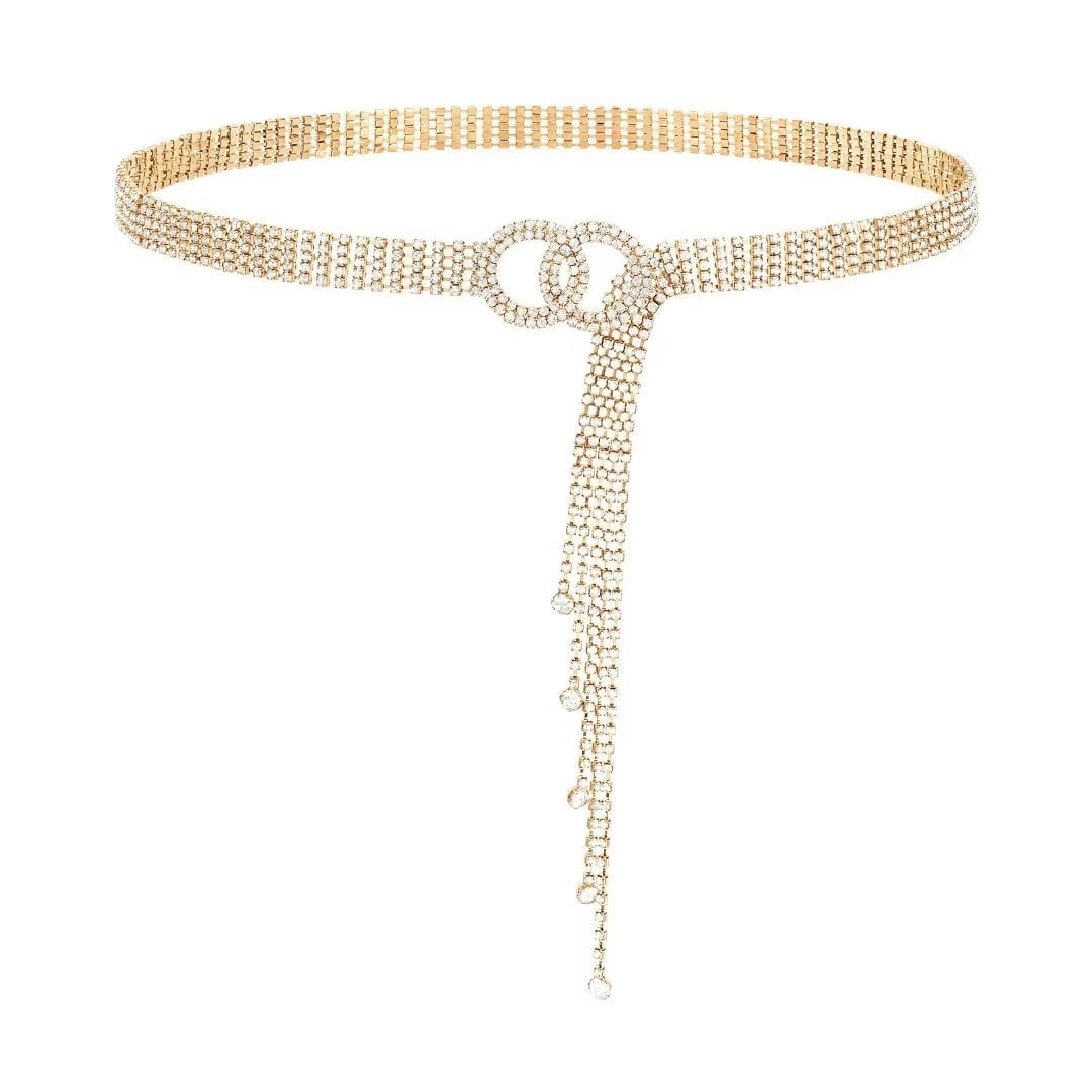 Plus size gold chain belt online