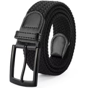 Elastic Braided Belts for Men Stretch Woven Belts for Work Casual